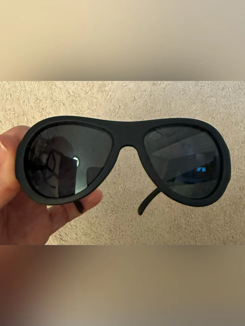 Babiators Baby Sunglasses Black Ages 0–2 Flexible UV Protection Shades